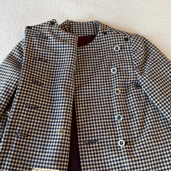 Vintage Wool Pea Coat, Size 3T - Picture 9 of 9